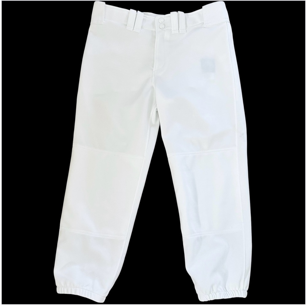 Mizuno Size M Women's Baseball Pants White